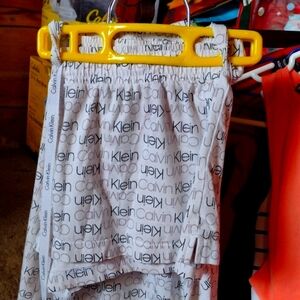 Calvin Klein: sleepwear•tank+shorts set(white)•small